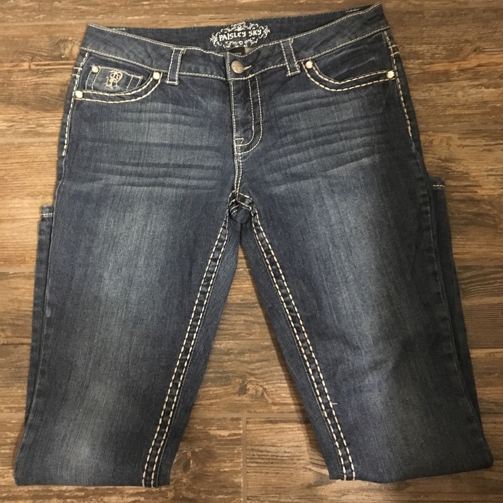 Paisley sky jeans
